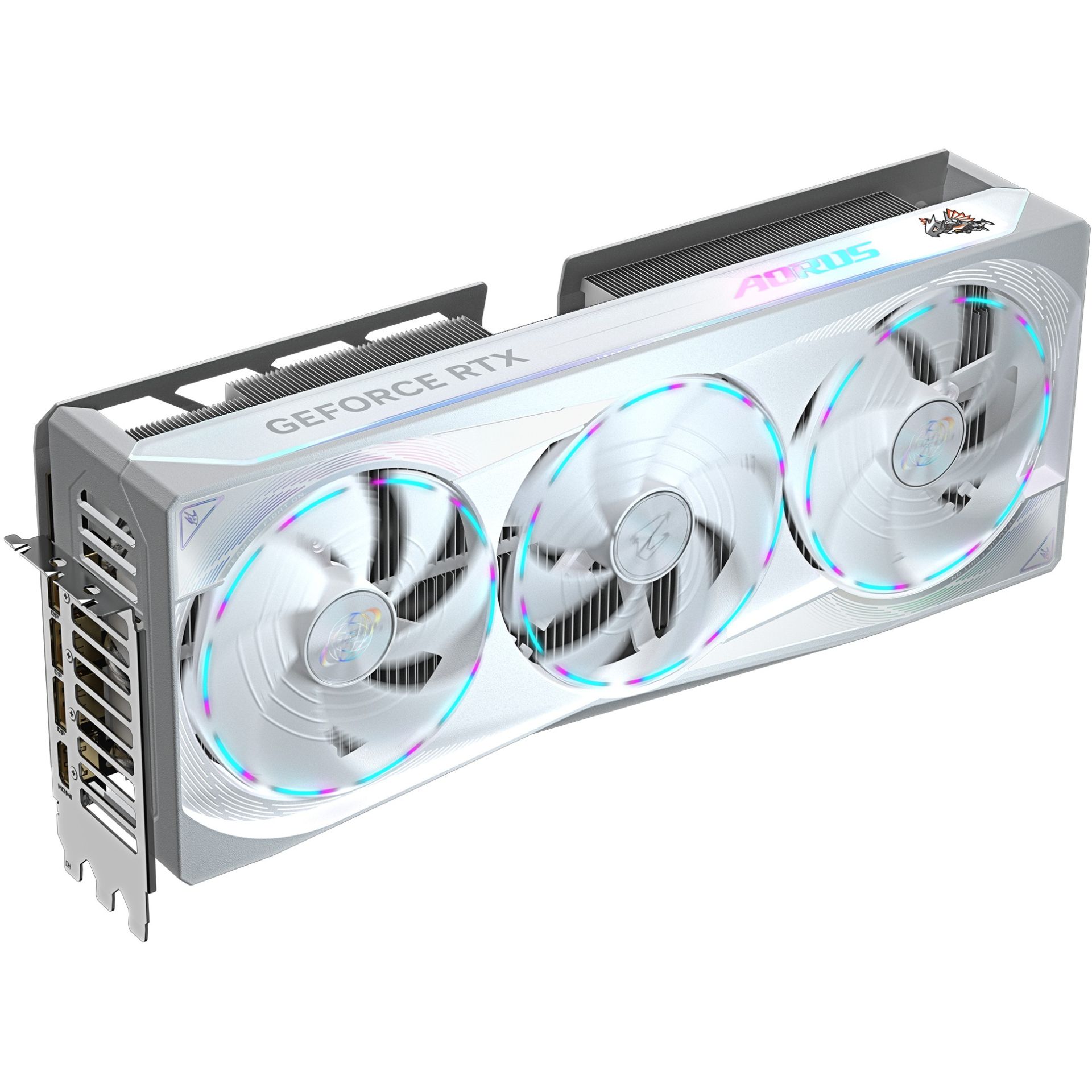 Kartelë Grafike NVIDIA GPU RTX 5080 16GB GDDR7 Gigabyte Aorus Master Ice 3Fan - Figura 3
