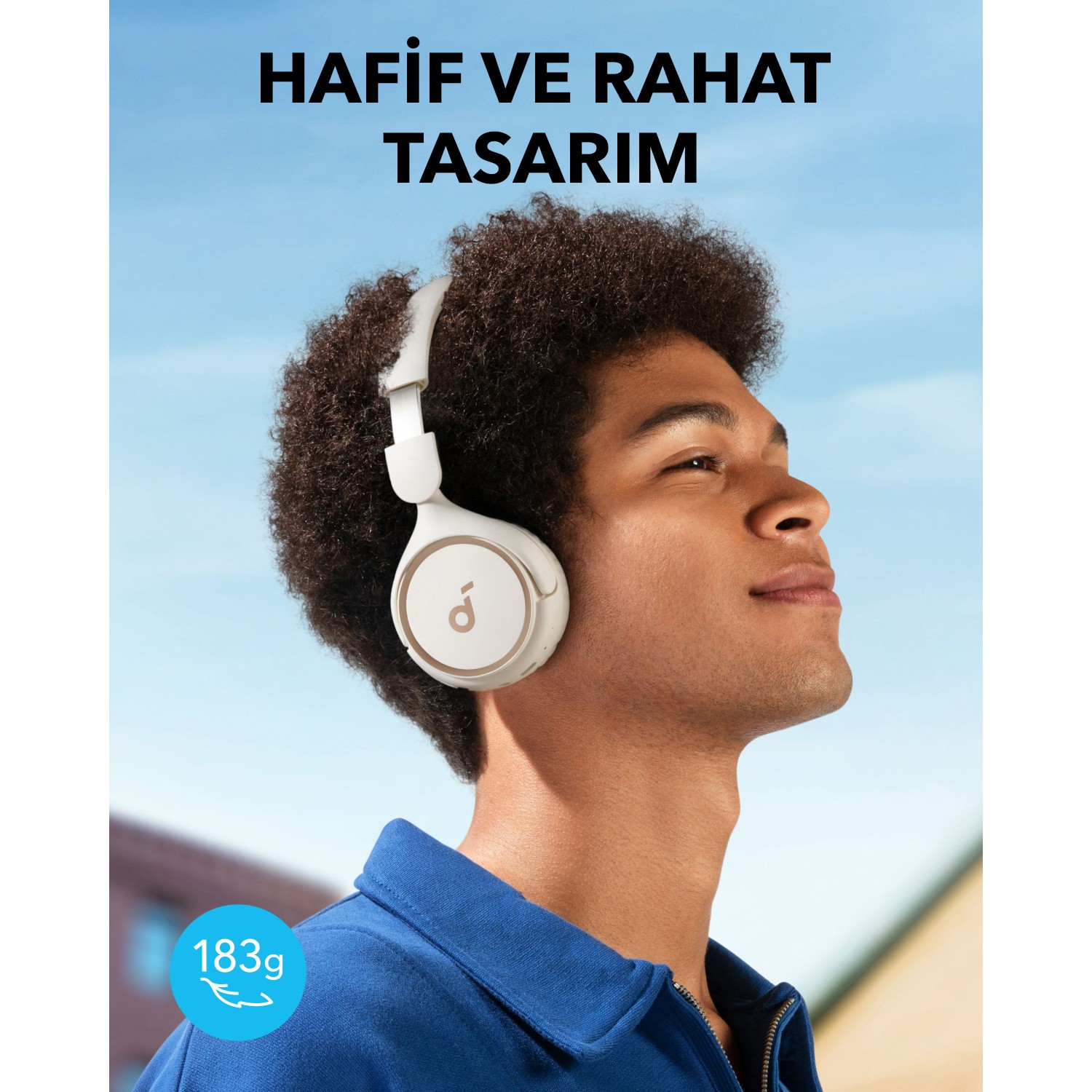 Kufje pa Kabllo Anker Soundcore H30i Over-Ear BT Headset – Bardhë - Figura 4