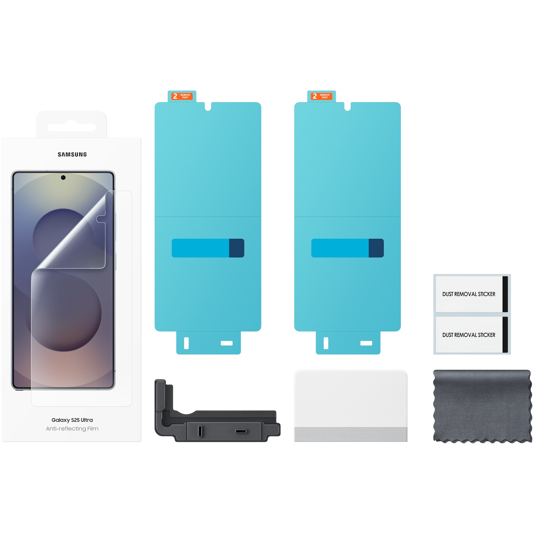 Aksesorë për telefon Samsung Anti-Reflective Screen Protector for Galaxy S25 Ultra - Transparente - Figura 3
