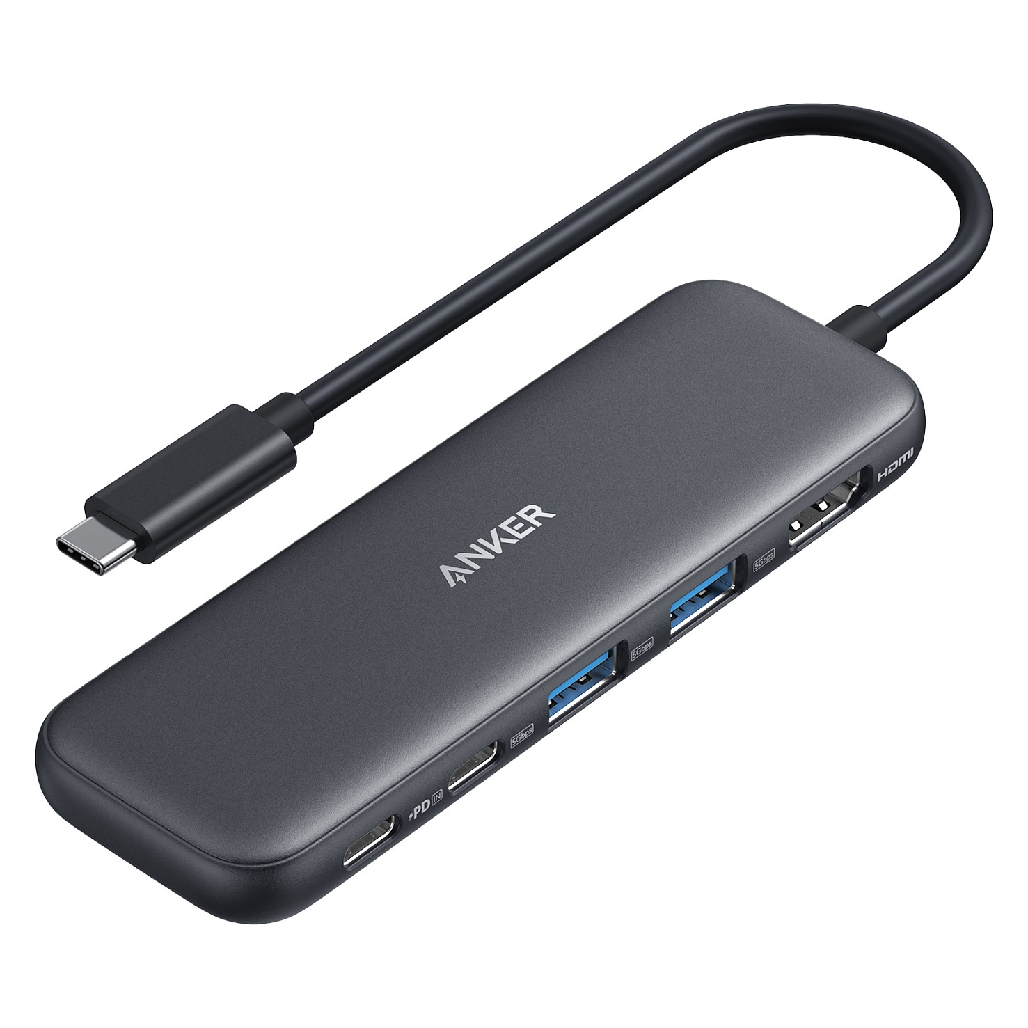 HUB Anker / HDMI+USB‑A+USB‑C / PD 100W – Zezë