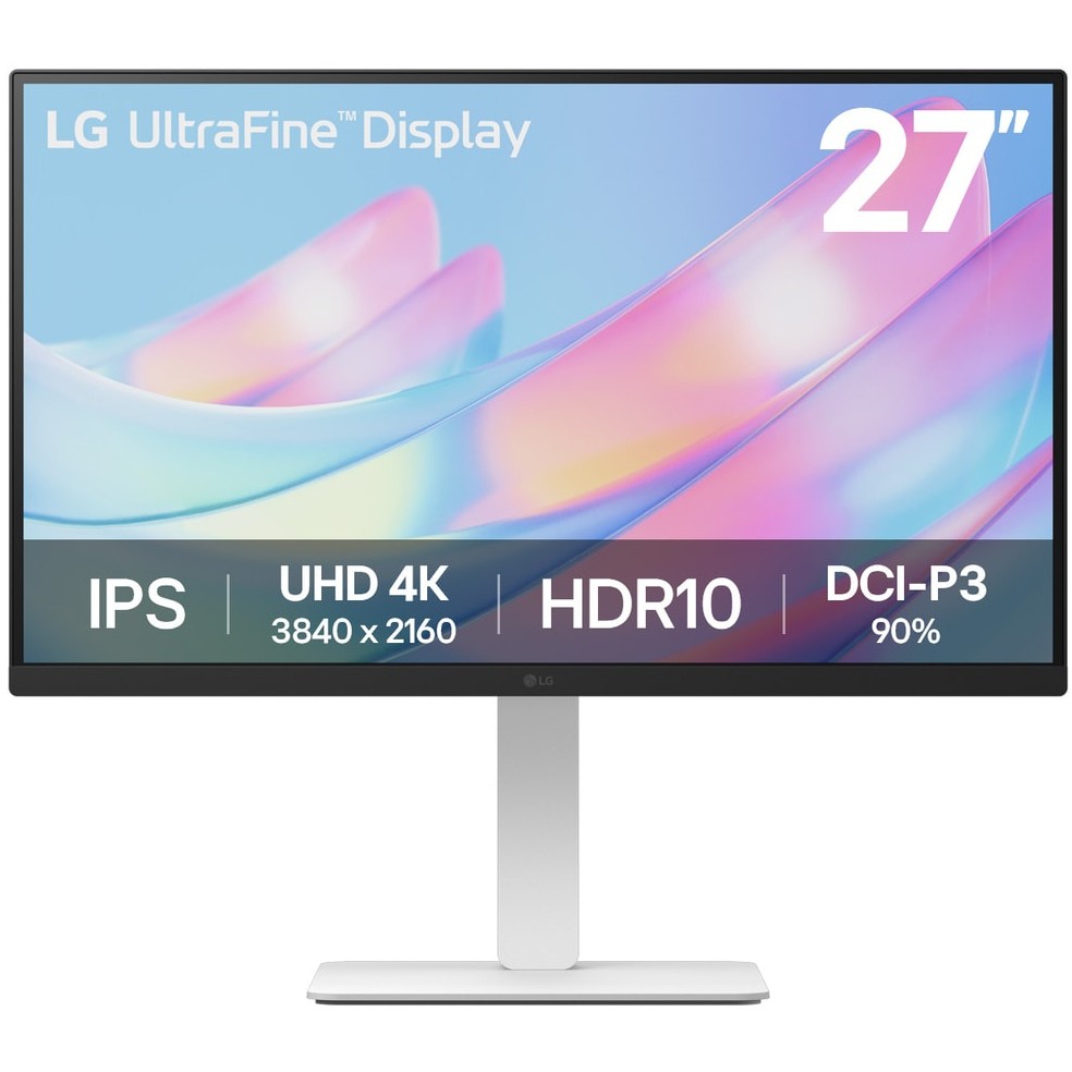 Monitor LG 27US550-W / 27" / 4K UHD / 5ms / LCD / HDMI + DisplayPort