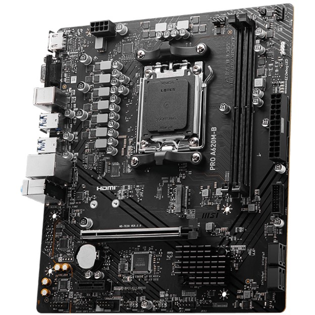 Pllakë Amë AMD AM5 MSI A620M-B Pro / mATX / DDR5 / HDMI+VGA - Figura 3