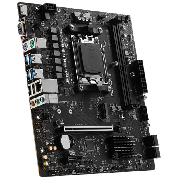 Pllakë Amë AMD AM5 MSI A620M-B Pro / mATX / DDR5 / HDMI+VGA - Figura 4