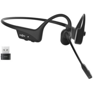 Kufje pa Kabllo Shokz OpenComm2 UC / Bluetooth Wireless Bone Conduction / USB‑A – Zezë