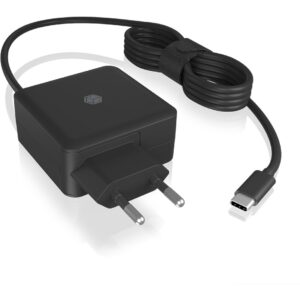 Adapter ICY BOX IB-PS101-PD me USB-C 65W, Kabllo 1.5m