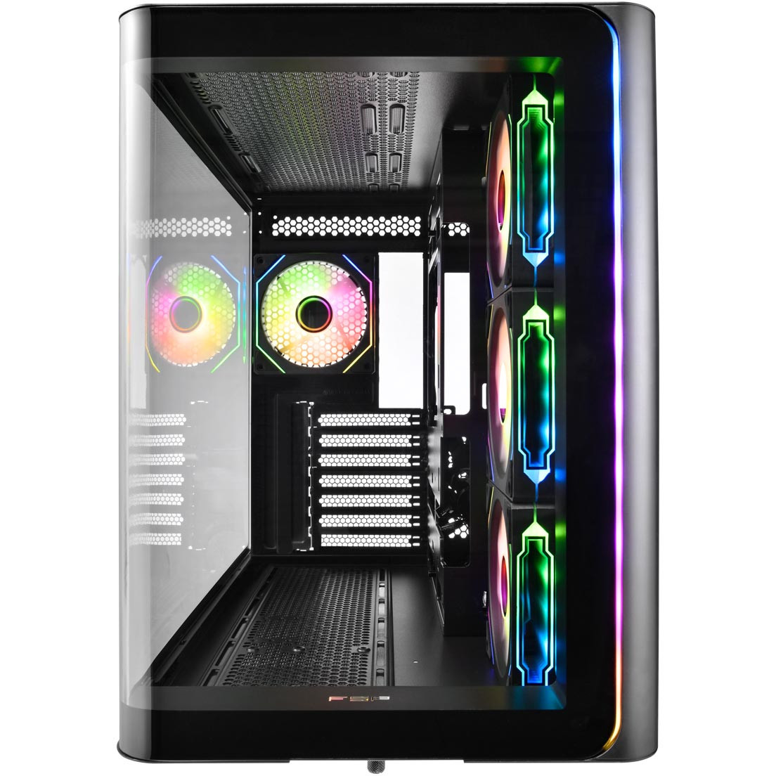Kasë FSP M580-BA ARGB TG Mid Tower – Zezë - Figura 3