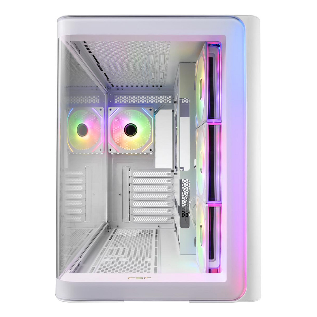 Kasë FSP M580-WA ARGB TG -Bardhë - Figura 3