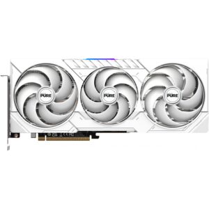 Kartelë grafike RX 9070 16GB Sapphire Pure Radeon OC GDDR6 3 Fan, e bardhë