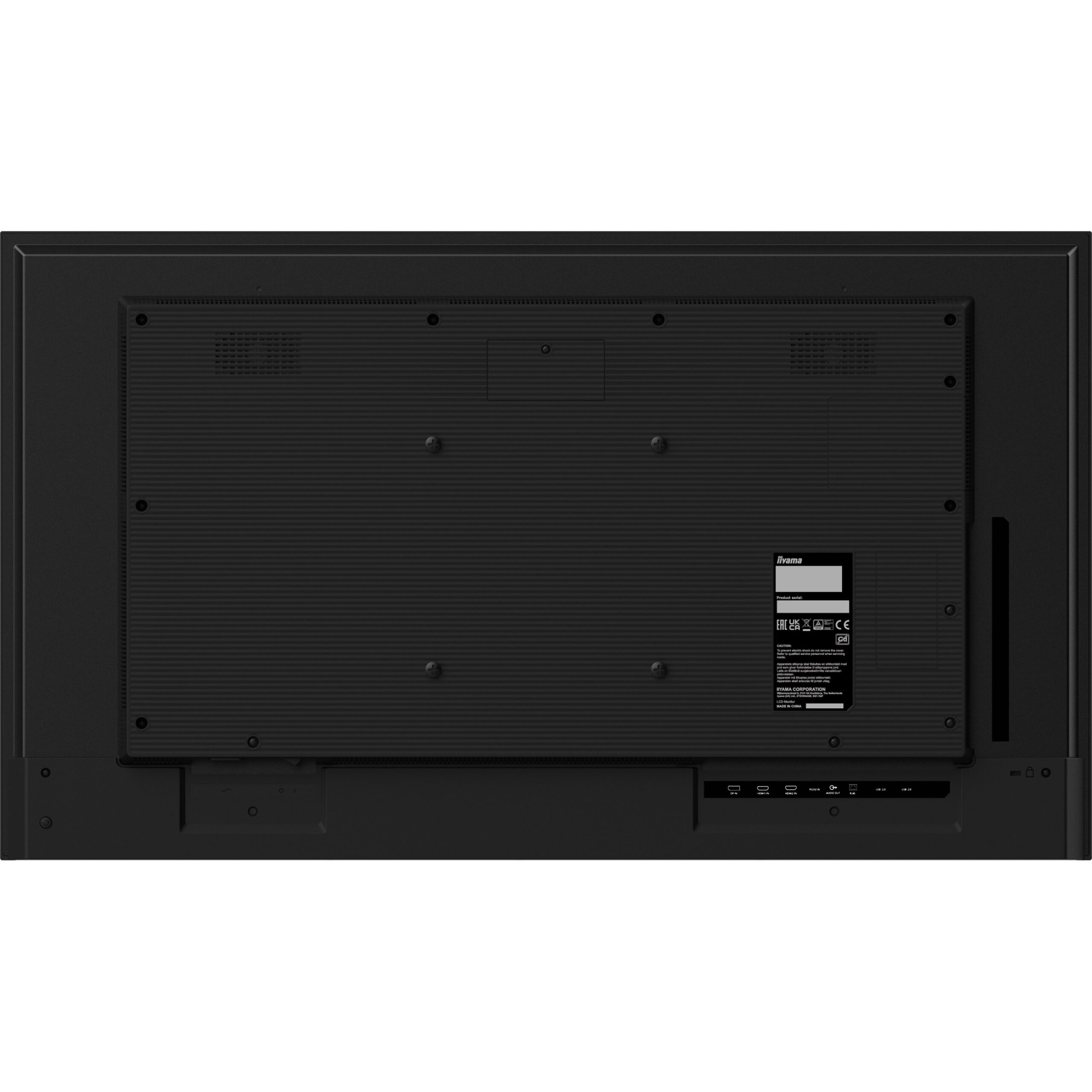 Ekran Prezantues iiyama ProLite LH4365UHSB-B1 / 43"/ 4K Ultra HD IPS / LED / 60 Hz / 8 ms / HDMI+USB+DP - Zezë - Figura 4