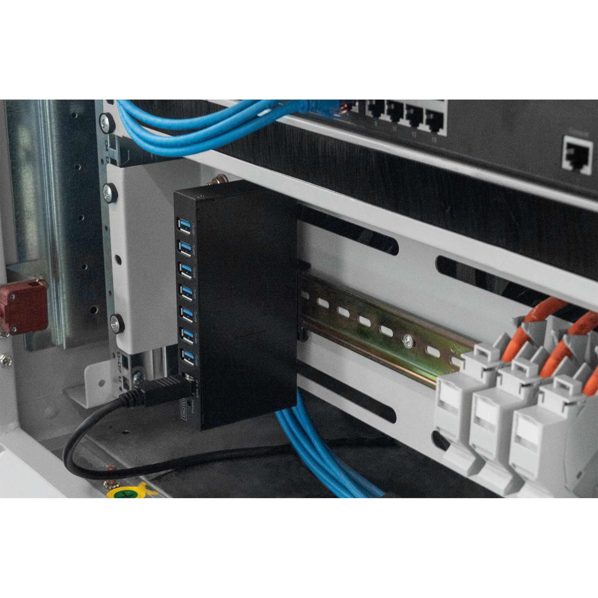 HUB USB DIGITUS DA‑70258‑1 / 3.0 / 7×USB‑A / 7‑Port / Zezë - Figura 2