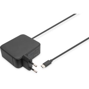 Adapter për Laptop Digitus Universal / USB-C / 100W PD3.0 / Kabllo 1.2m / I zi