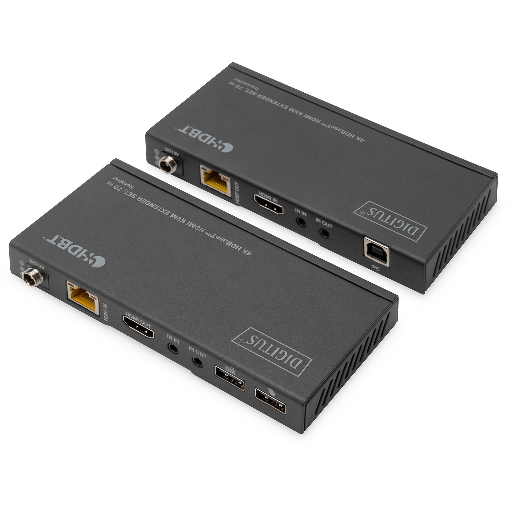 Digitus 4K HDMI KVM Extender HDBaseT – deri 70m - Figura 5