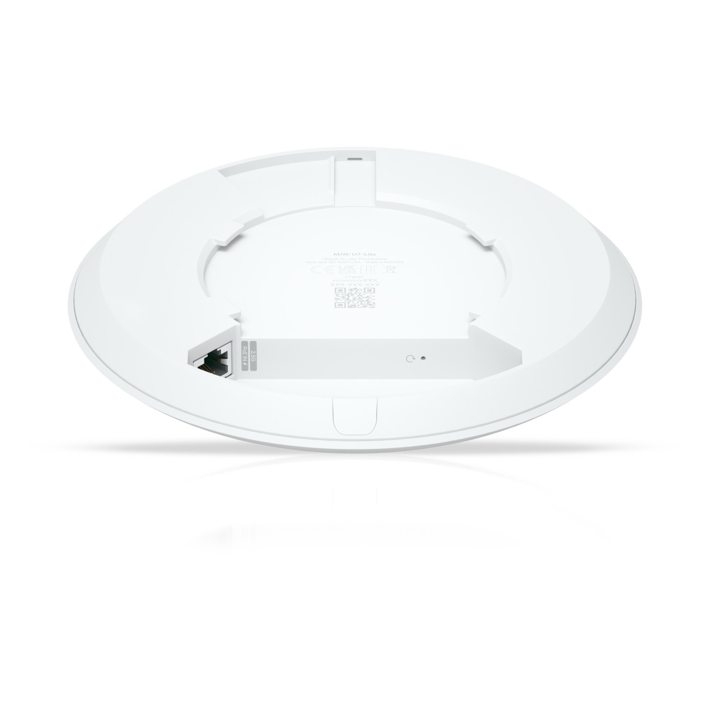 Ubiquiti UniFi U7-Lite Access Point / WiFi 7 / Dual-Band / 2.5GbE PoE – i Bardhë - Figura 4