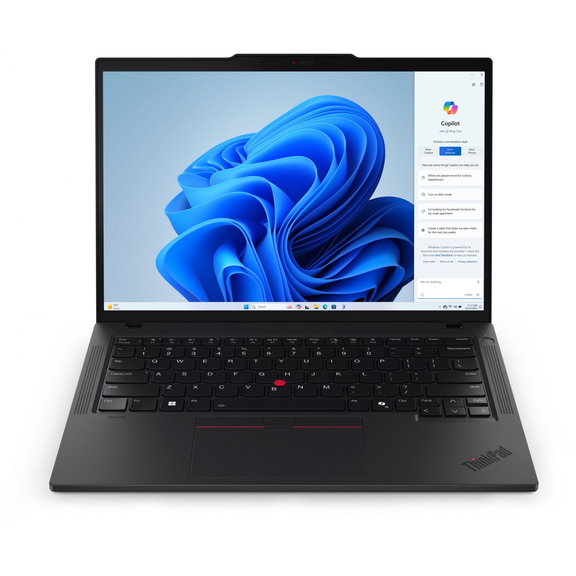 Laptop Lenovo ThinkPad P14s Gen 5 / Ryzen 7 PRO 8840HS / 32GB DDR5 / 1TB / 14" WUXGA IPS / AMD Radeon 780M / DE - Zezë
