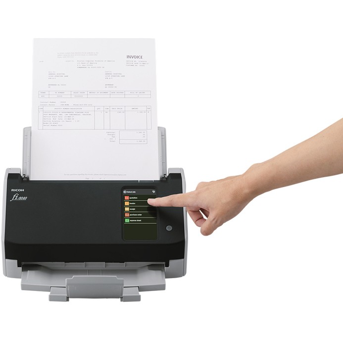 Skaner Ricoh fi-8040 – Document Scanner / 40 ppm / ADF / Duplex / LAN/USB 3.2 - Figura 3