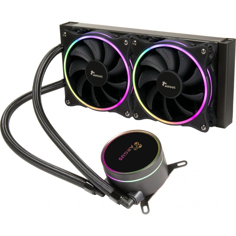 Ftohës për Procesor Inter-Tech Liquid CPU Argus Iceman LC- 240mm RGB e zezë