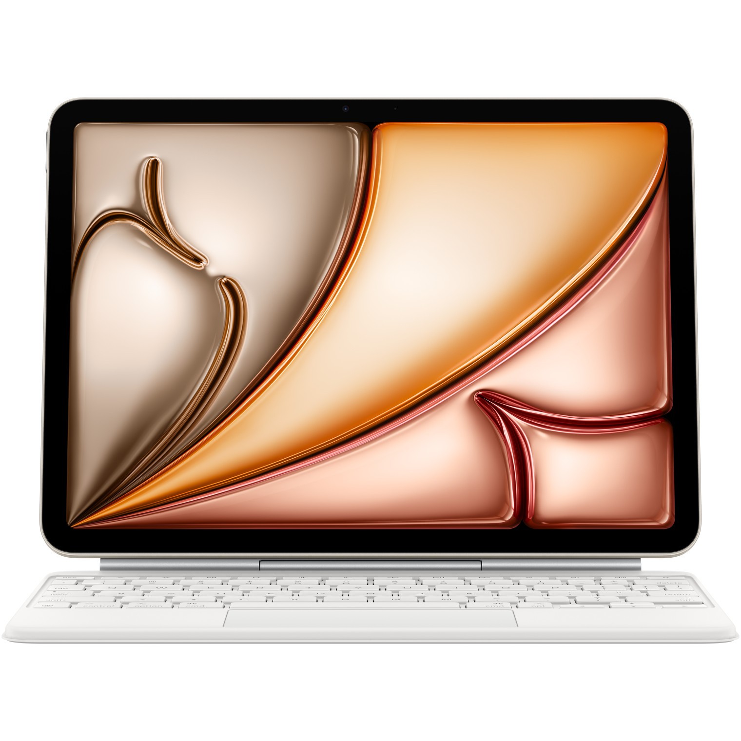 Apple Magic Keyboard për iPad Air 11" M3 / German Layout - Bardhë