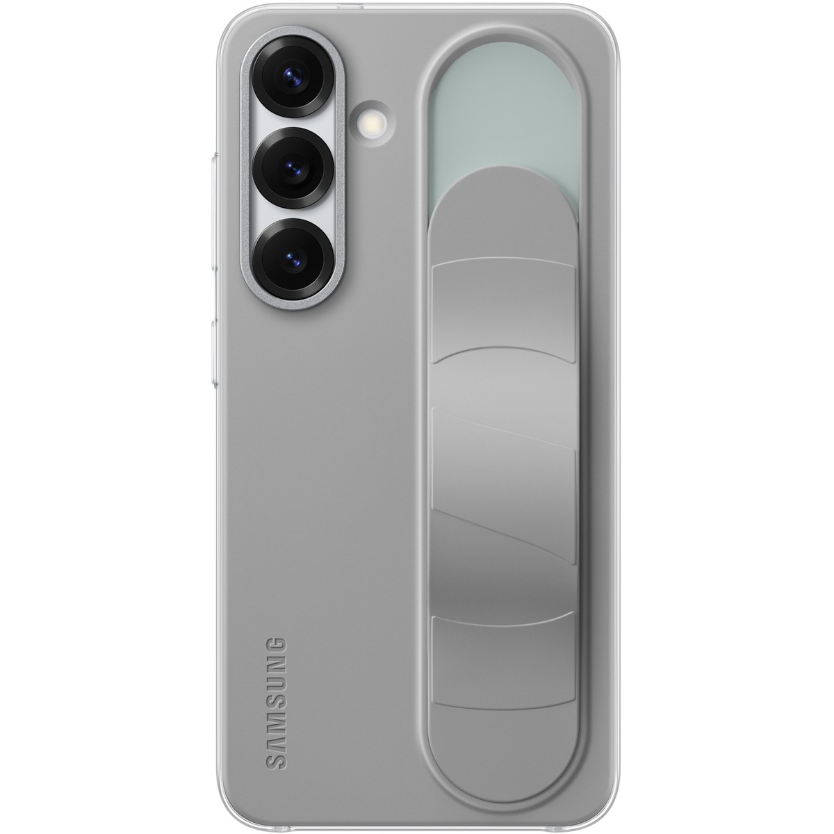 Aksesorë për telefon Samsung / Standing Grip Case / Galaxy S25 - Gri - Figura 4