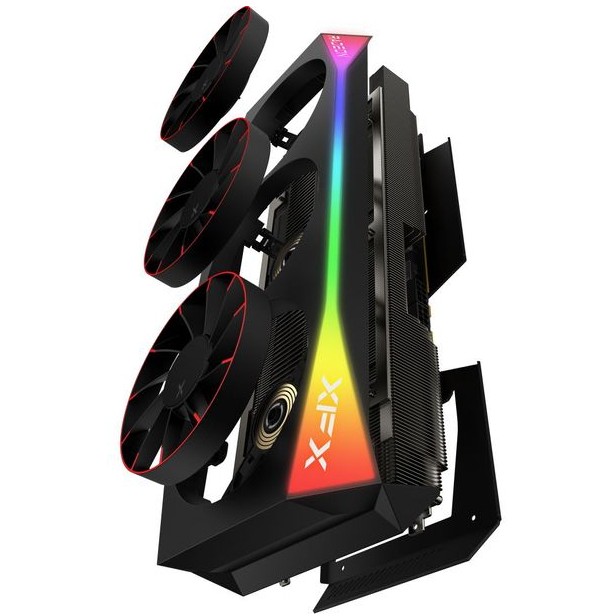 Kartelë Grafike AMD RX 9070 XT 16GB XFX Mercury Magnetic Air Gaming RGB OC GDDR6 3 Fan - Figura 4