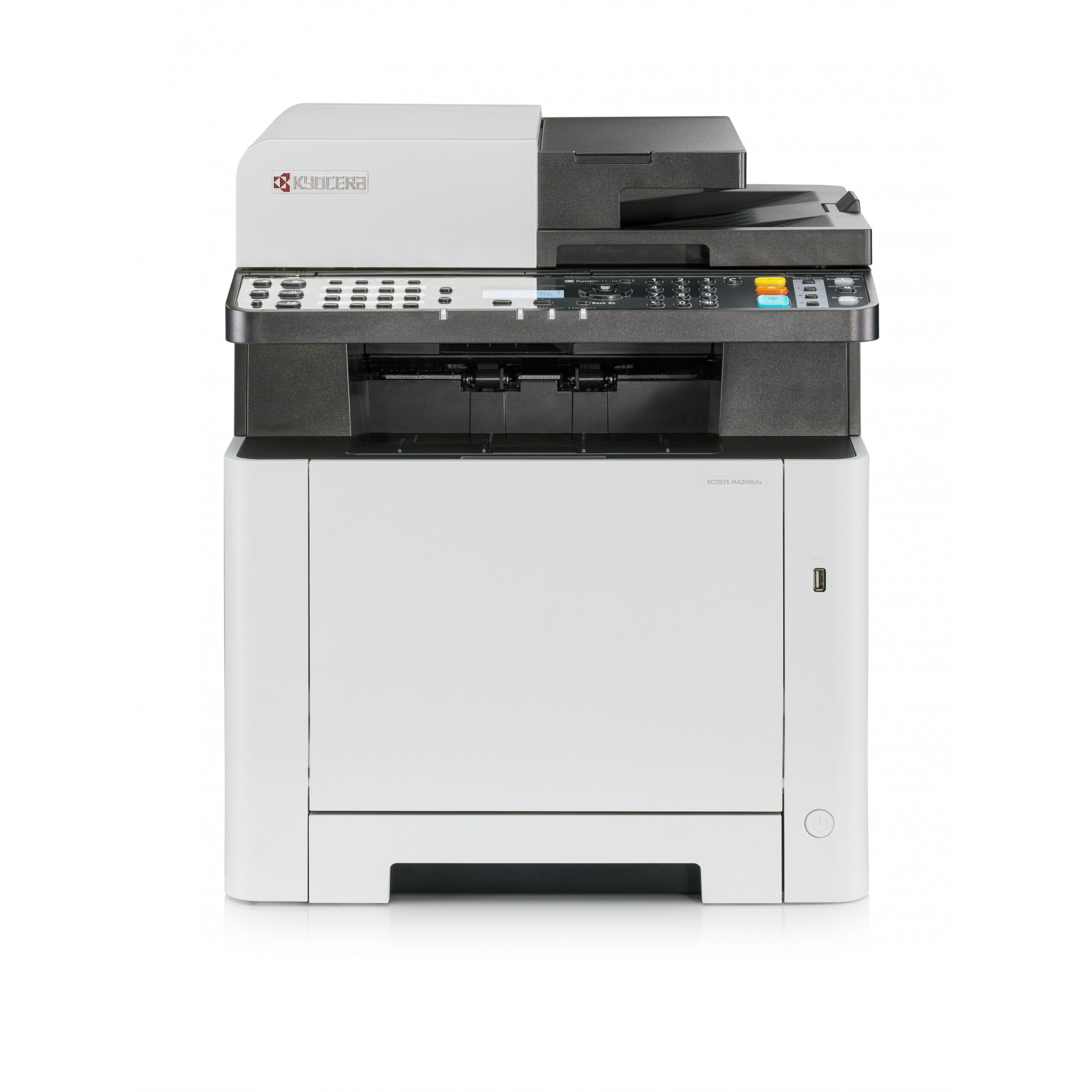 Printer Multifunksional Kyocera ECOSYS MA2100cfx A4 Color Laser - Bardhë / Zezë - Figura 2