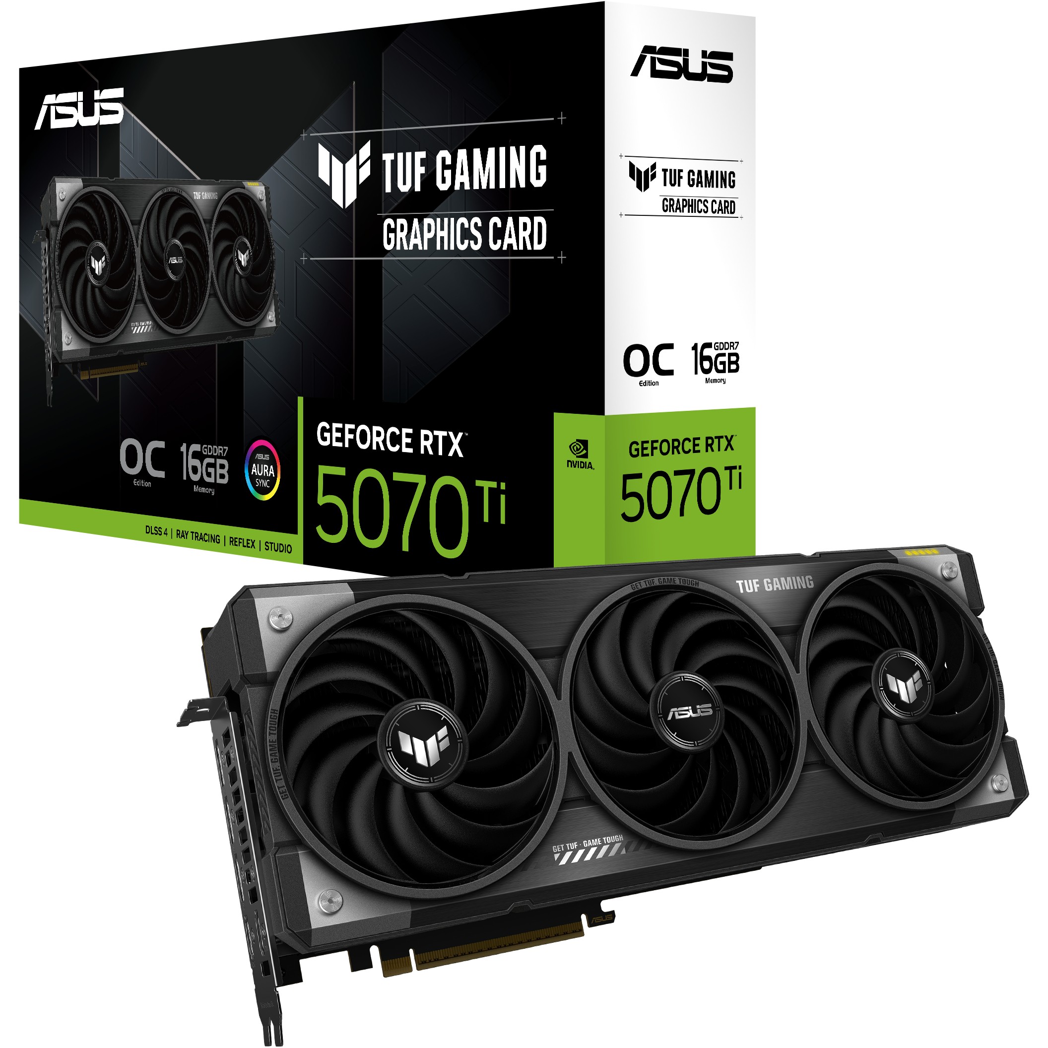 Kartelë Grafike Nvidia RTX 5070 Ti 16GB GDDR7 ASUS TUF Gaming OC 3Fan - Figura 3