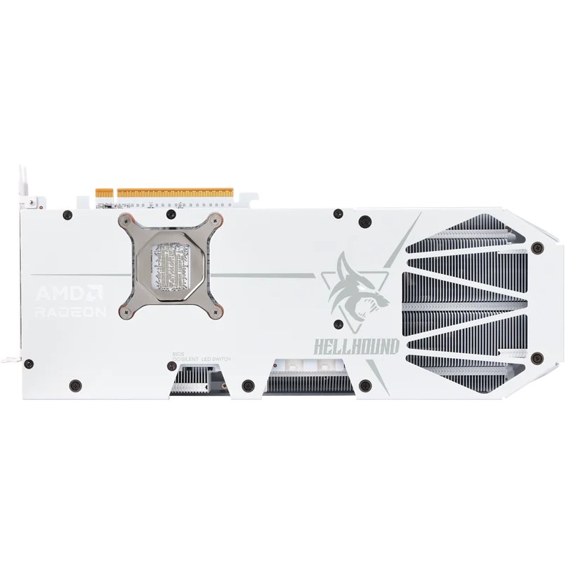 RX 9070 XT 16GB PowerColor Hellhound Spectal White OC GDDR6 3Fan - Figura 3