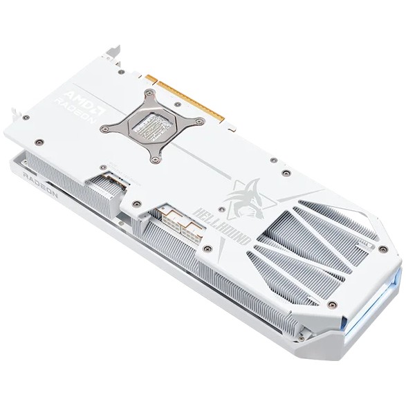 RX 9070 XT 16GB PowerColor Hellhound Spectal White OC GDDR6 3Fan - Figura 4