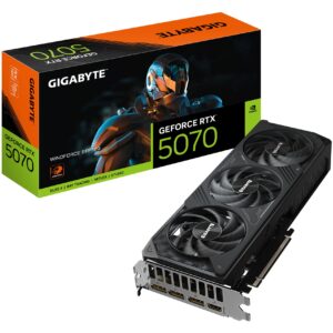 Kartelë Grafike NVIDIA GPU RTX 5070 12GB GDDR7 Gigabyte Windforce SFF 3Fan