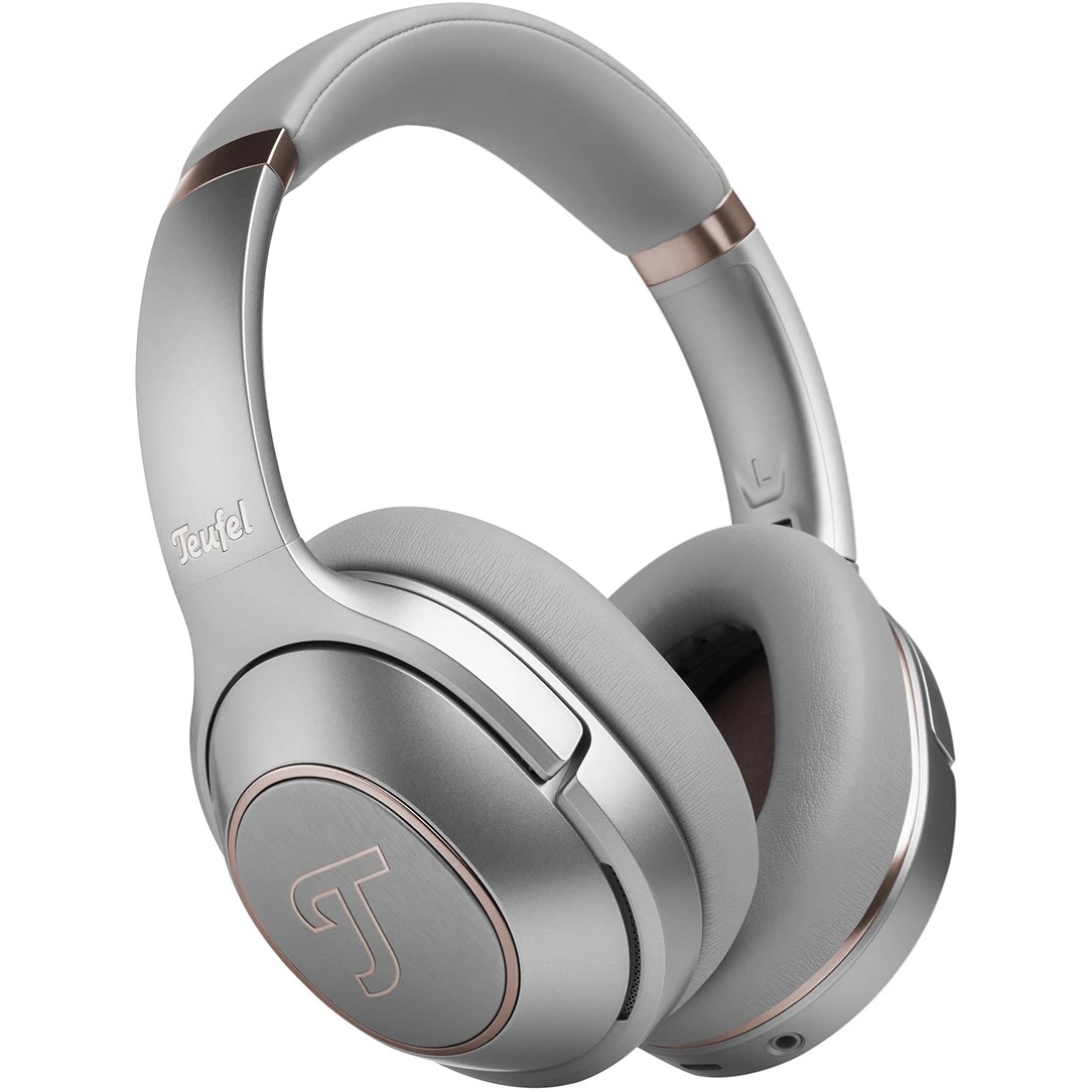 Kufje Teufel REAL BLUE PRO, titanium i hirtë - Figura 4