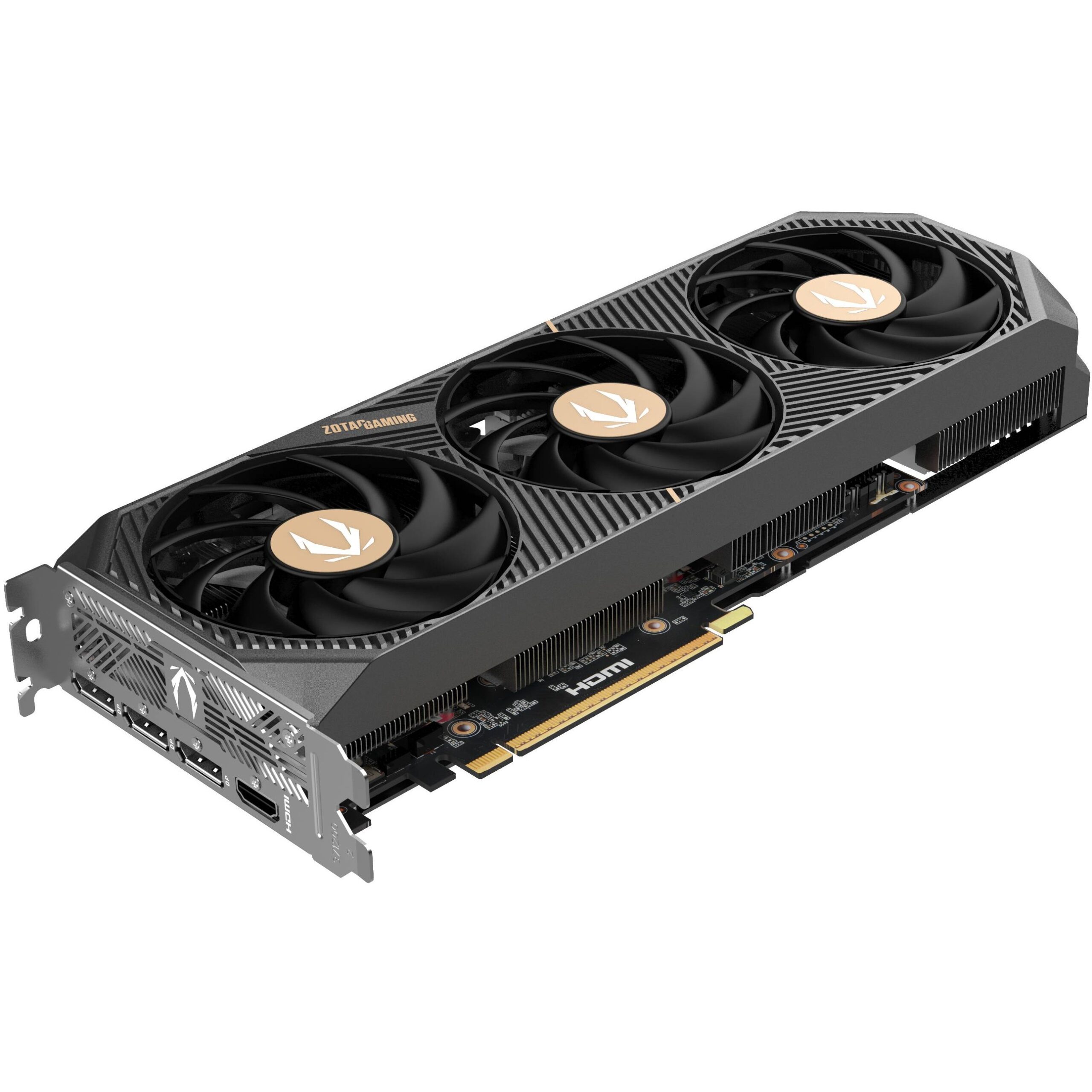 Kartelë Grafike Nvidia VGA Zotac RTX 5070 Ti Gaming Solid SFF / 16GB / GDDR7 / Triple Fan – Zezë - Figura 5