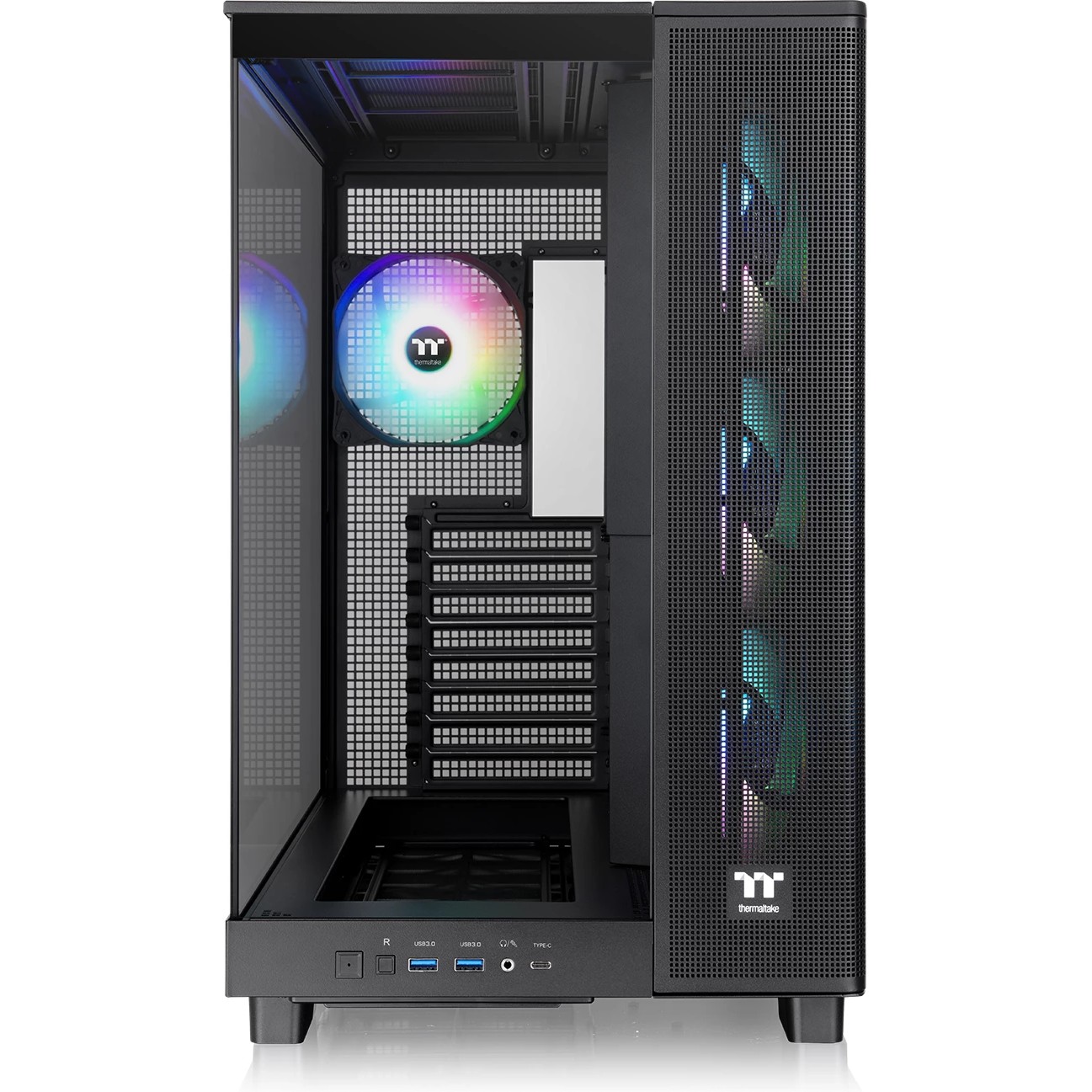Kasë Midi Thermaltake View 380 XL TG ARGB Black - Figura 4
