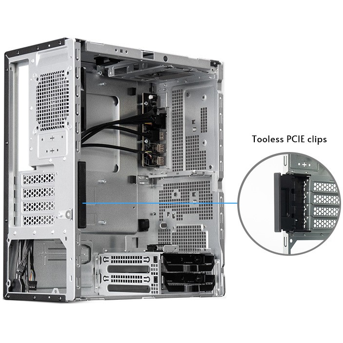 Kasë Chieftec Gamer UNI Series BS-20B-OP Mid Tower – Zezë - Figura 3