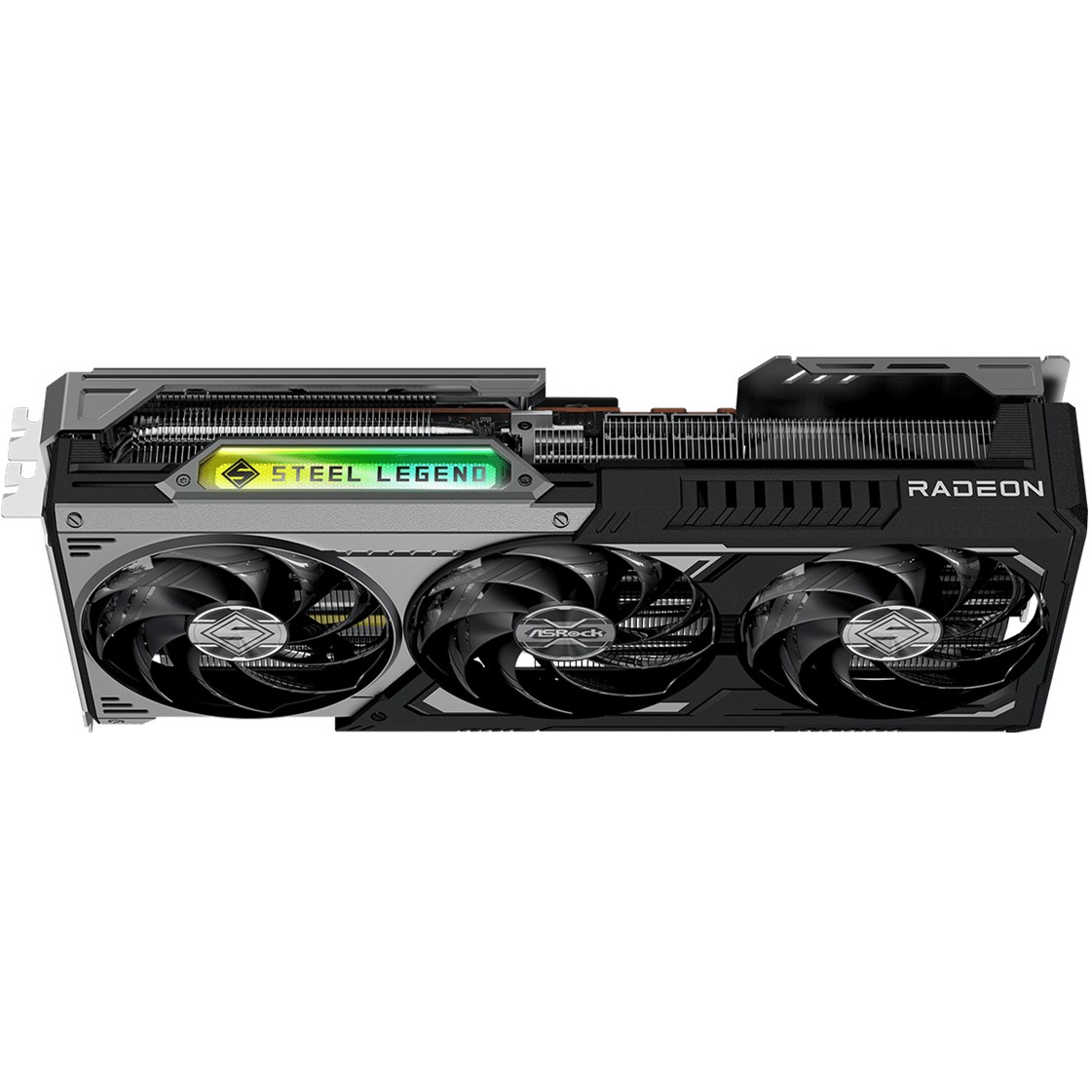 Kartelë Grafike AMD RX 9070XT 16GB ASRock Radeon Steel Legend Dark 3Fan - Figura 4