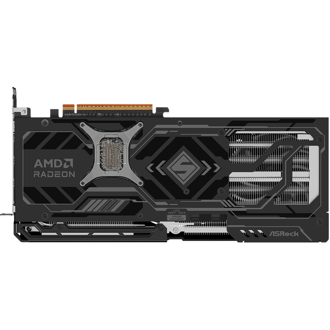 Kartelë Grafike AMD RX 9070XT 16GB ASRock Radeon Steel Legend Dark 3Fan - Figura 5