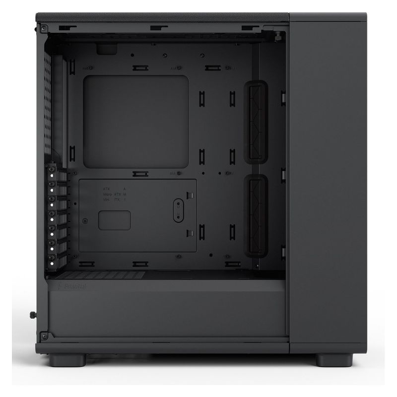 Kasë Midi Tower Fractal / Epoch / TG Light Tint - Zezë - Figura 6