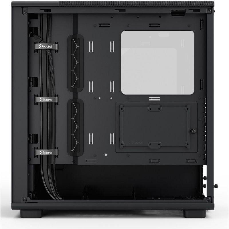 Kasë Midi Tower Fractal / Epoch / TG Light Tint - Zezë - Figura 5