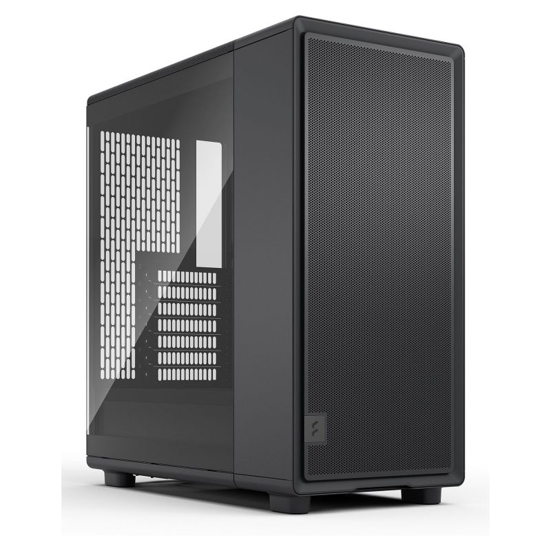 Kasë Midi Tower Fractal / Epoch / TG Light Tint - Zezë - Figura 9