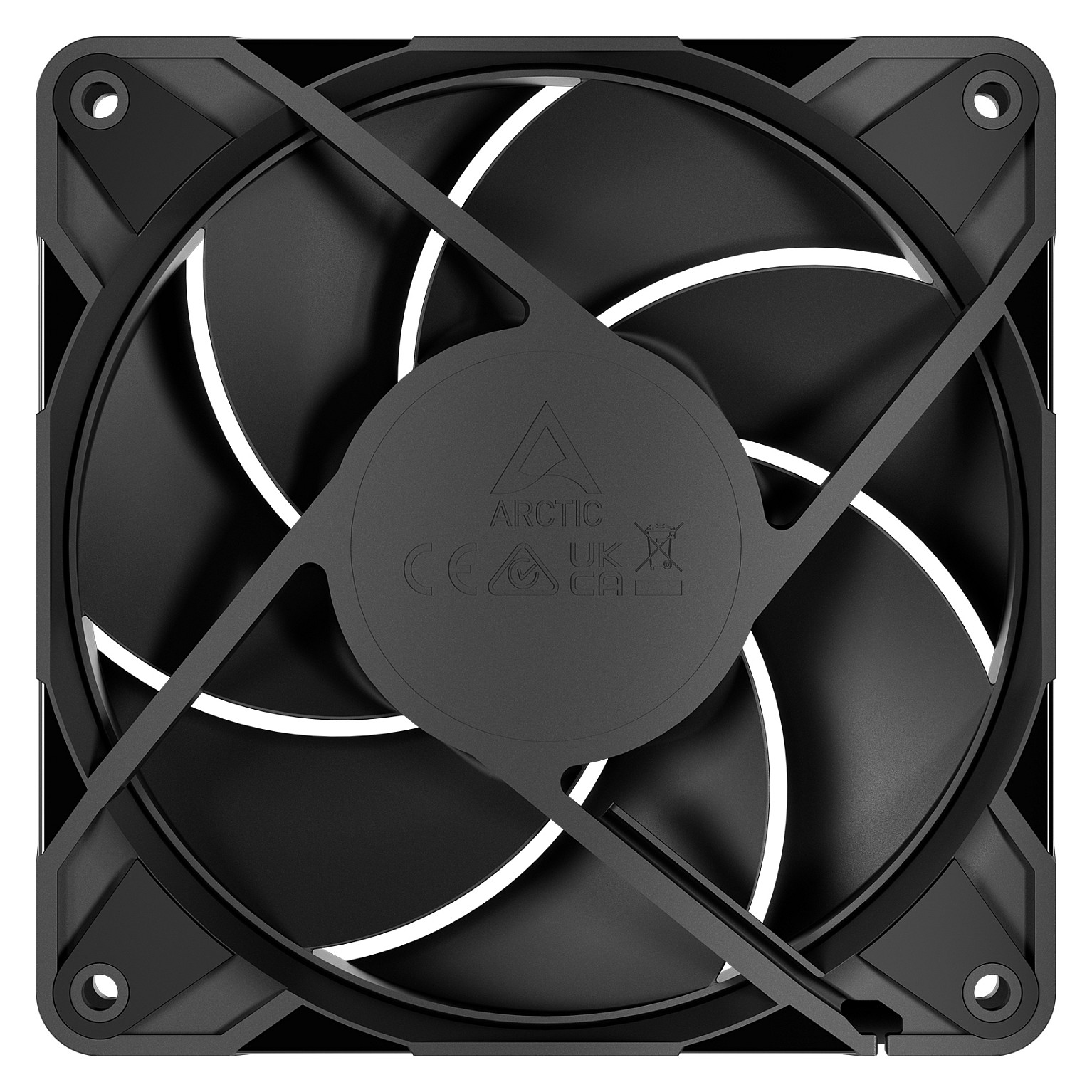 Ftohës për Kasë 120mm ARCTIC P12 Pro PST Case Fan Value Pack / 5-Pack - Zezë - Figura 4