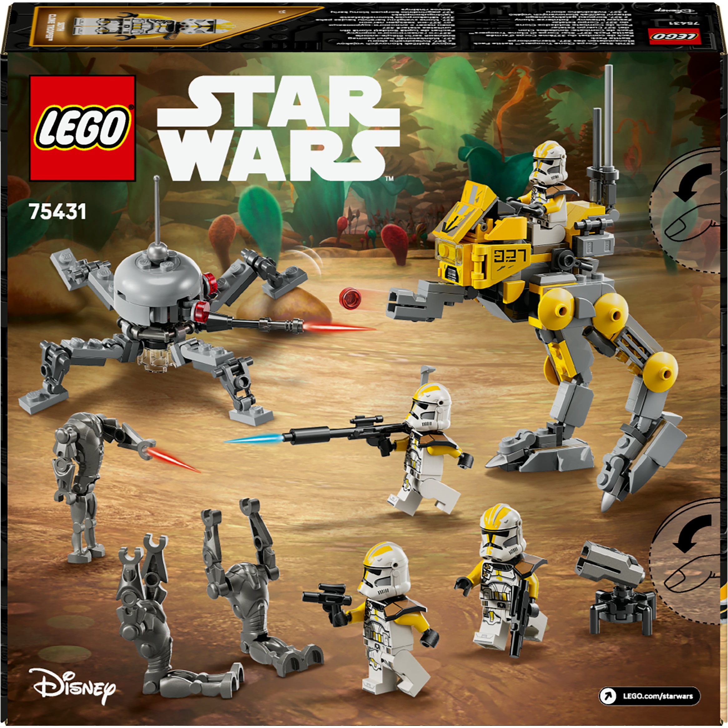 LEGO Star Wars 327th Star Corps Clone Troopers Battle Pack (75431) - Figura 5