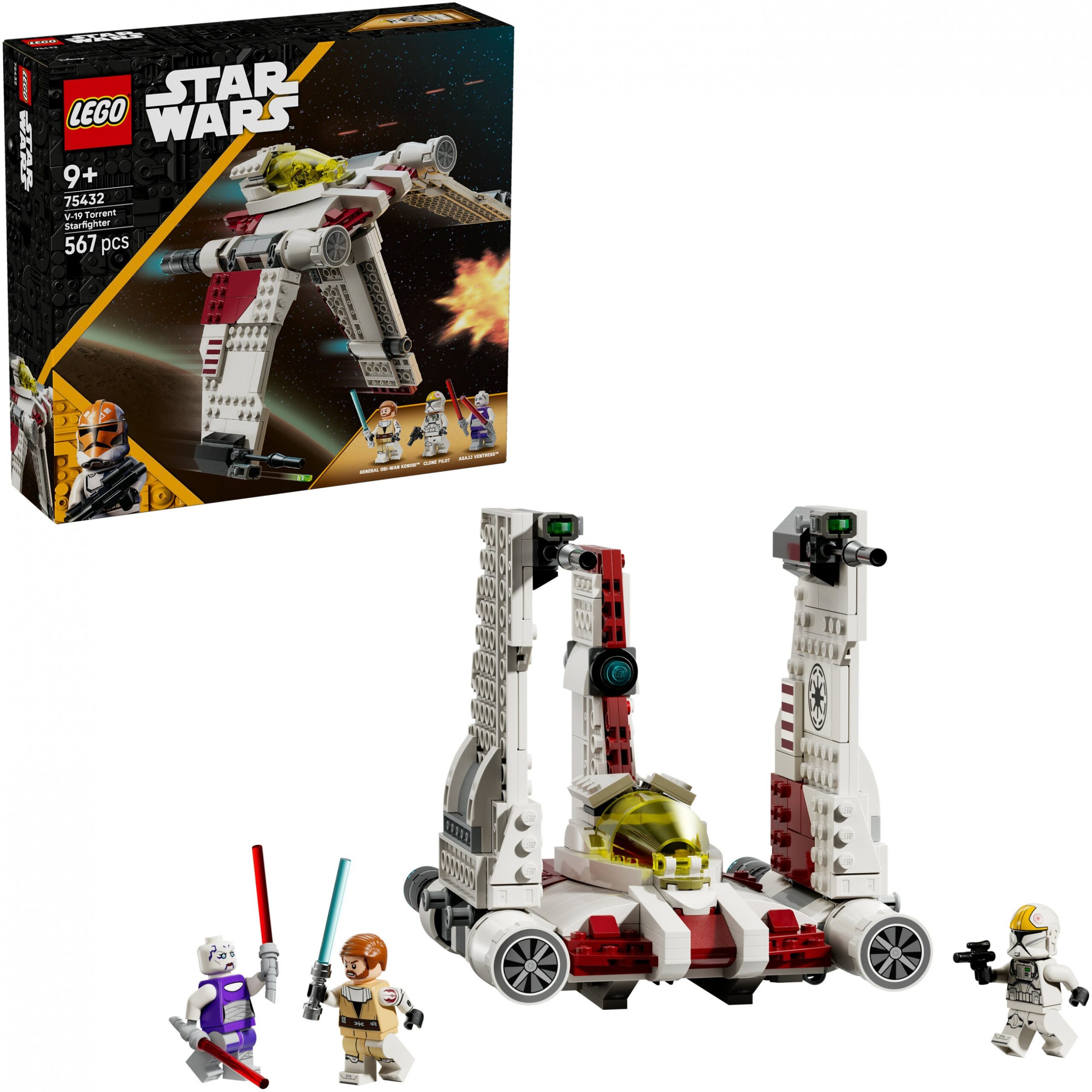 LEGO Star Wars V-19 Torrent Starfighter (75432) - Figura 3