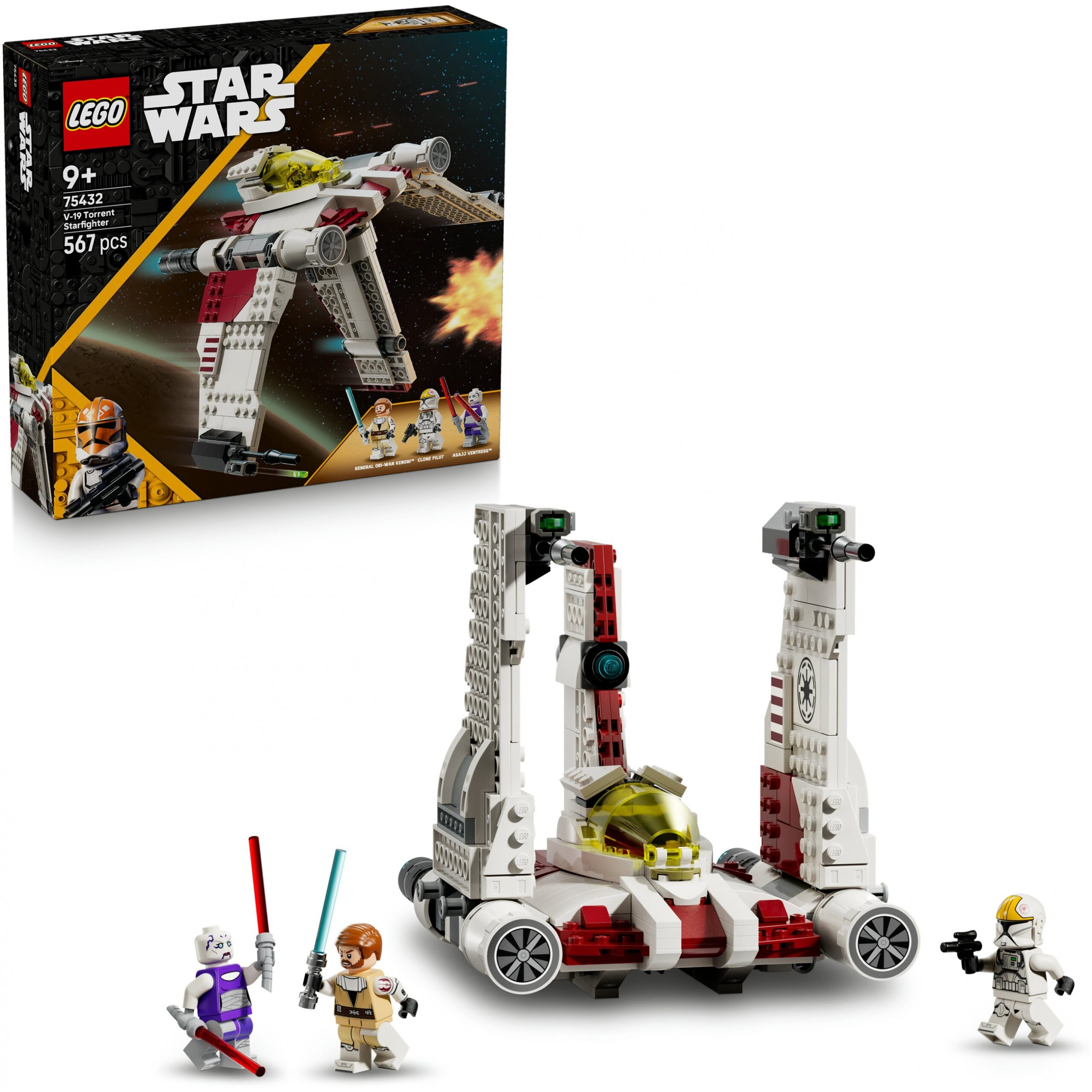 LEGO Star Wars V-19 Torrent Starfighter (75432) - Figura 4