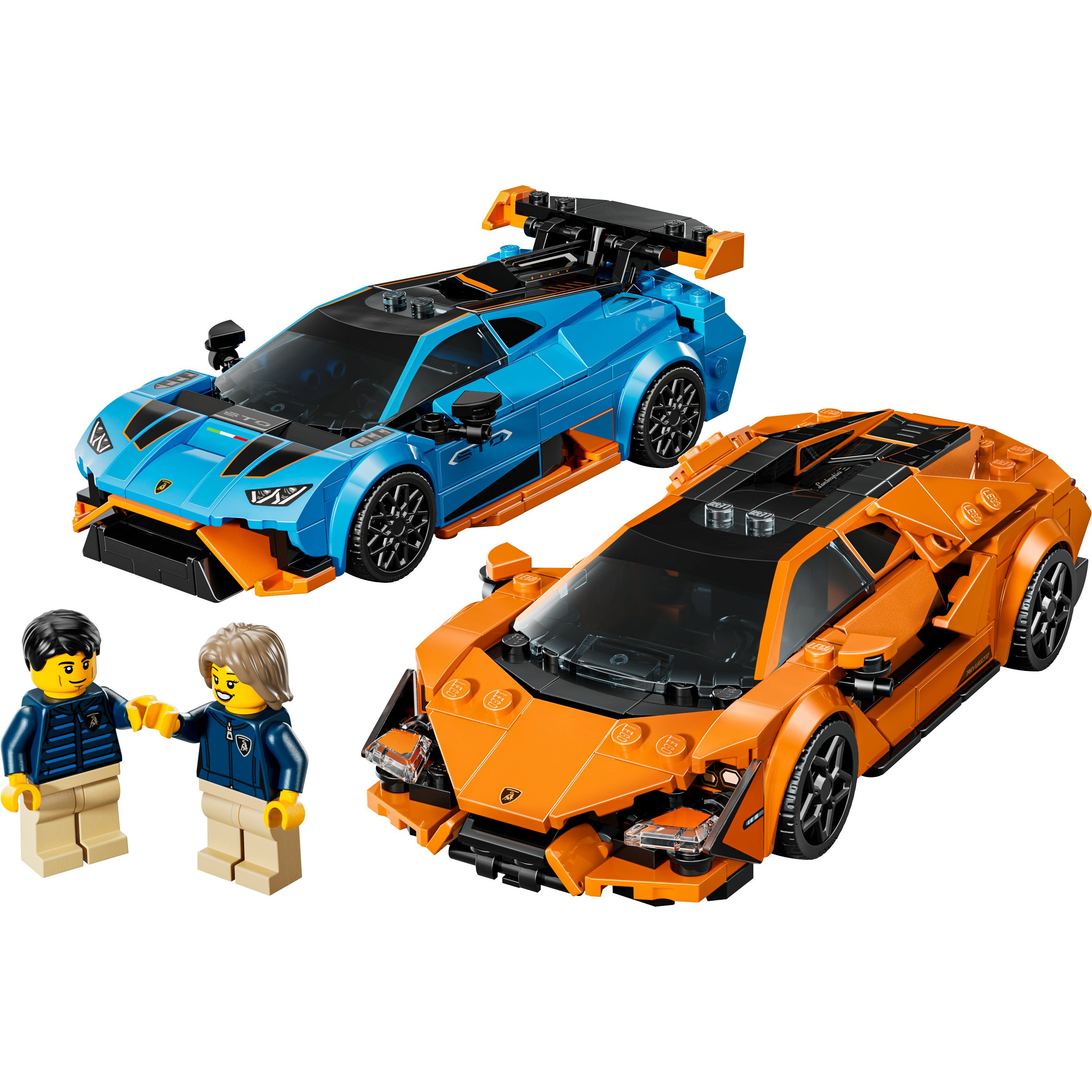 LEGO Speed Champions Lamborghini Revuelto and Huracán STO (77238) - Figura 2