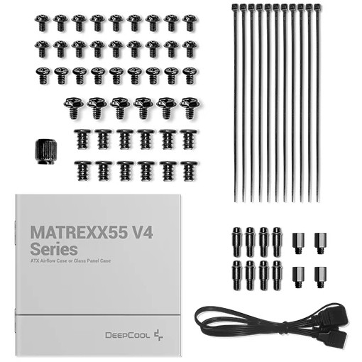 Kasë Deepcool MATREXX 55 Mesh V4 C Mid Tower - Zezë - Figura 5