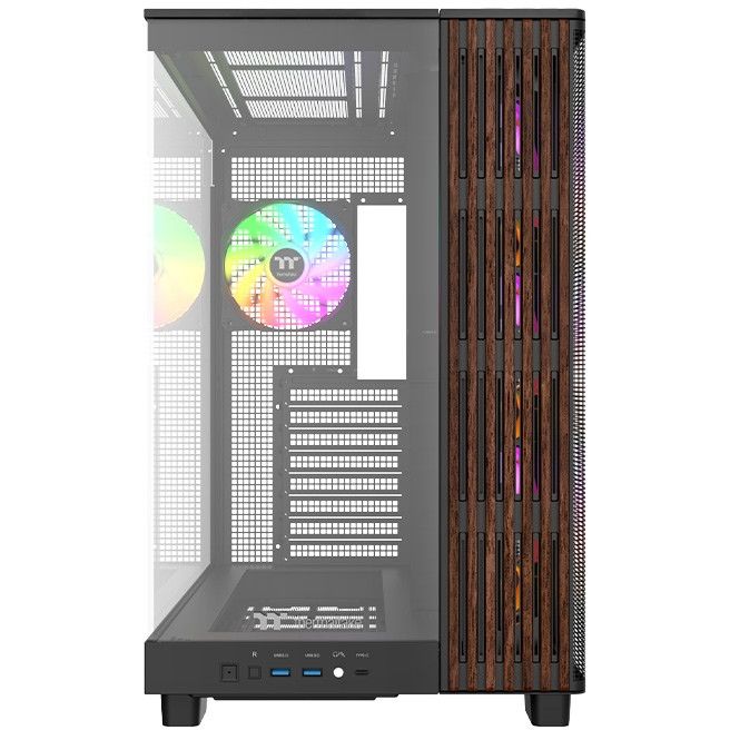 Kasë Thermaltake View 380 XL WS ARGB Mid Tower - Zezë - Figura 2