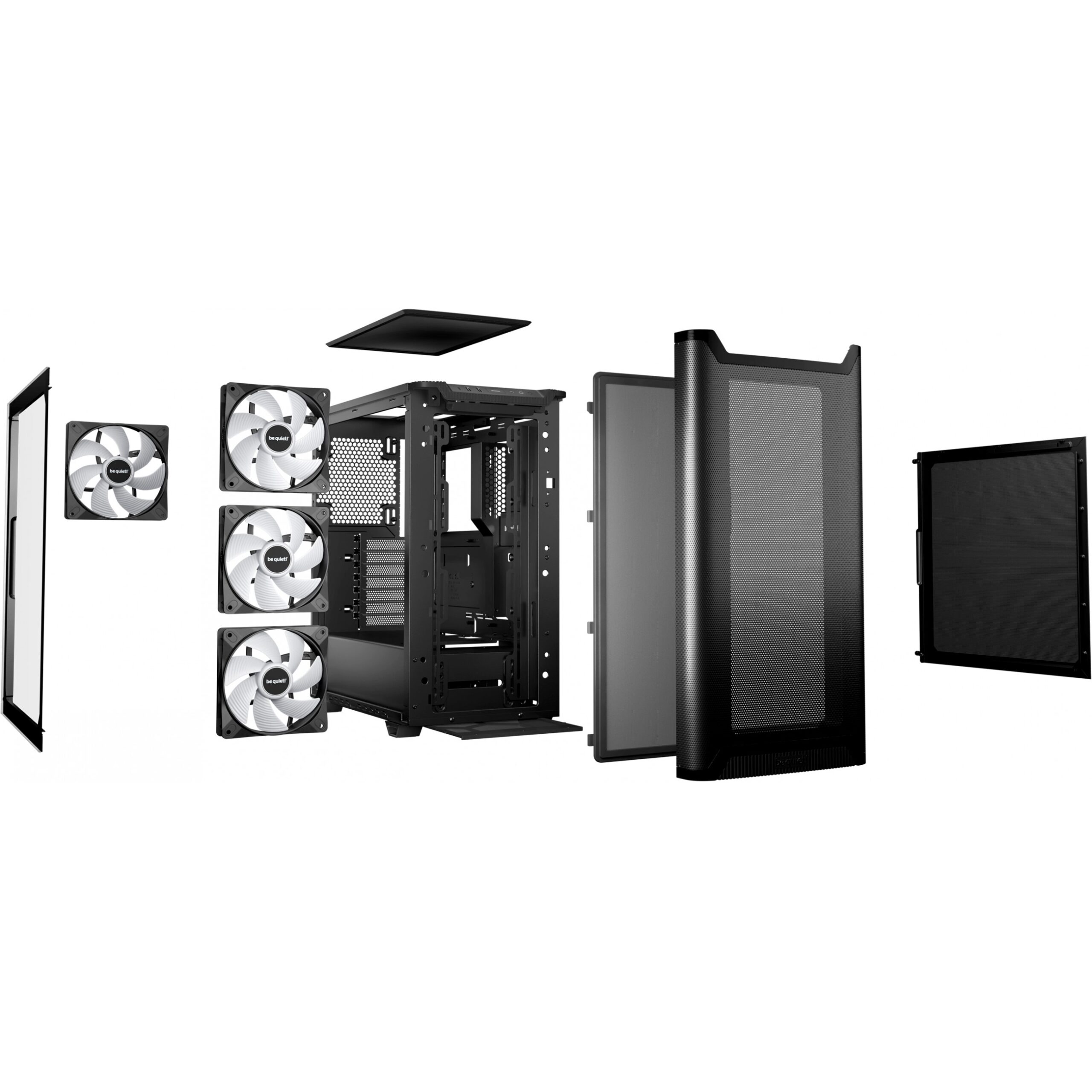 Kasë Midi be quiet! PURE BASE 501 DX – Zezë - Figura 3