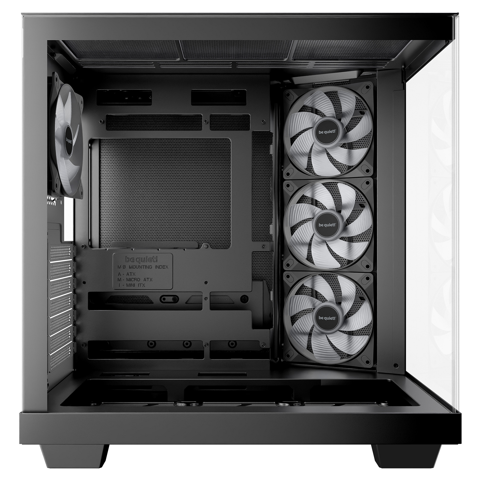 Kasë Midi be quiet! Light Base 500 LX – Zezë - Figura 4