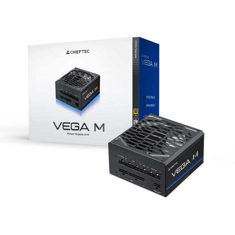 Furnizues Energjie Chieftec Vega M Series PPG-1000-C / 1000W 80+ Gold - Zezë - Figura 7