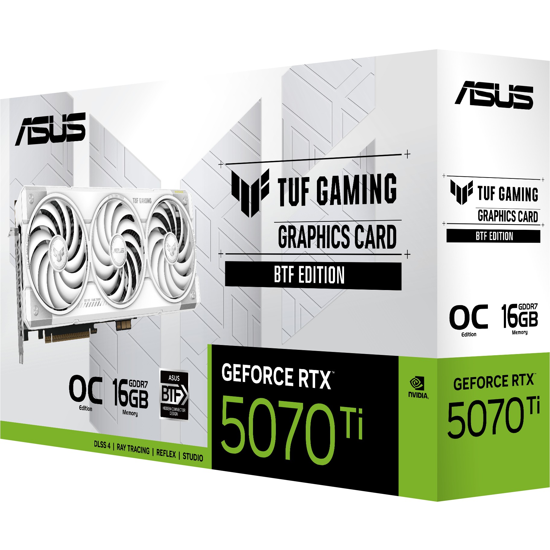 Kartelë grafike NVIDIA RTX 5070 Ti 16GB GDDR7 ASUS TUF Gaming BTF OC 3Fan - Figura 4
