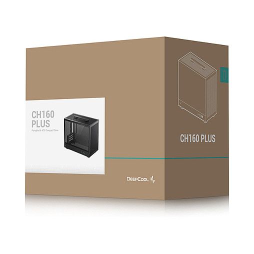 Kasë Mini DeepCool / CH160 PLUS - Figura 6