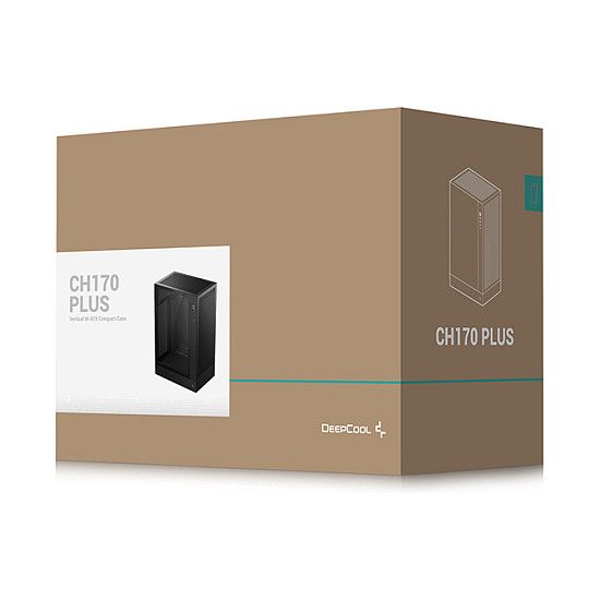 Kasë Mini DeepCool / CH170 PLUS - Zezë